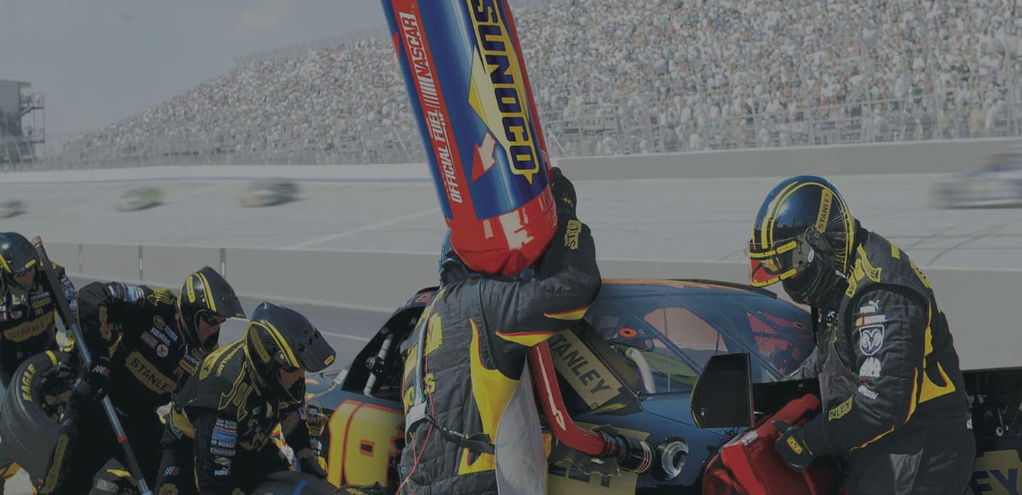 Fueling what fuels NASCAR.