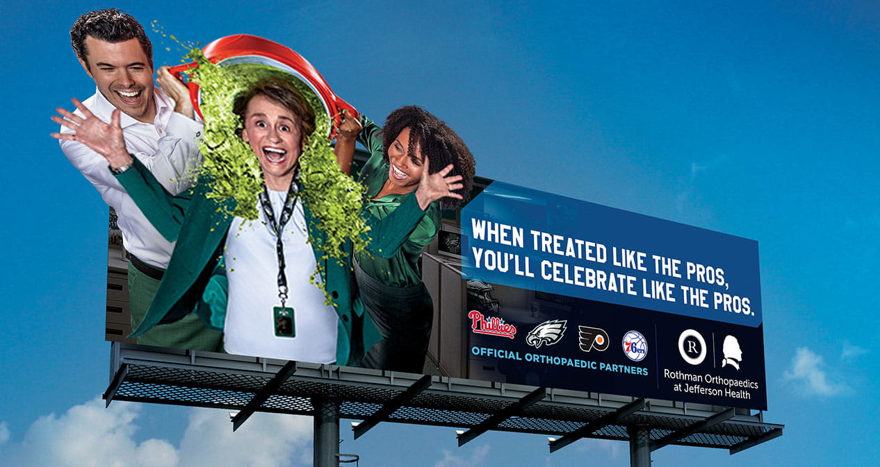 When treated live the pros, you'll celebrate like the pros