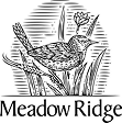 meadow ridge logo B&W