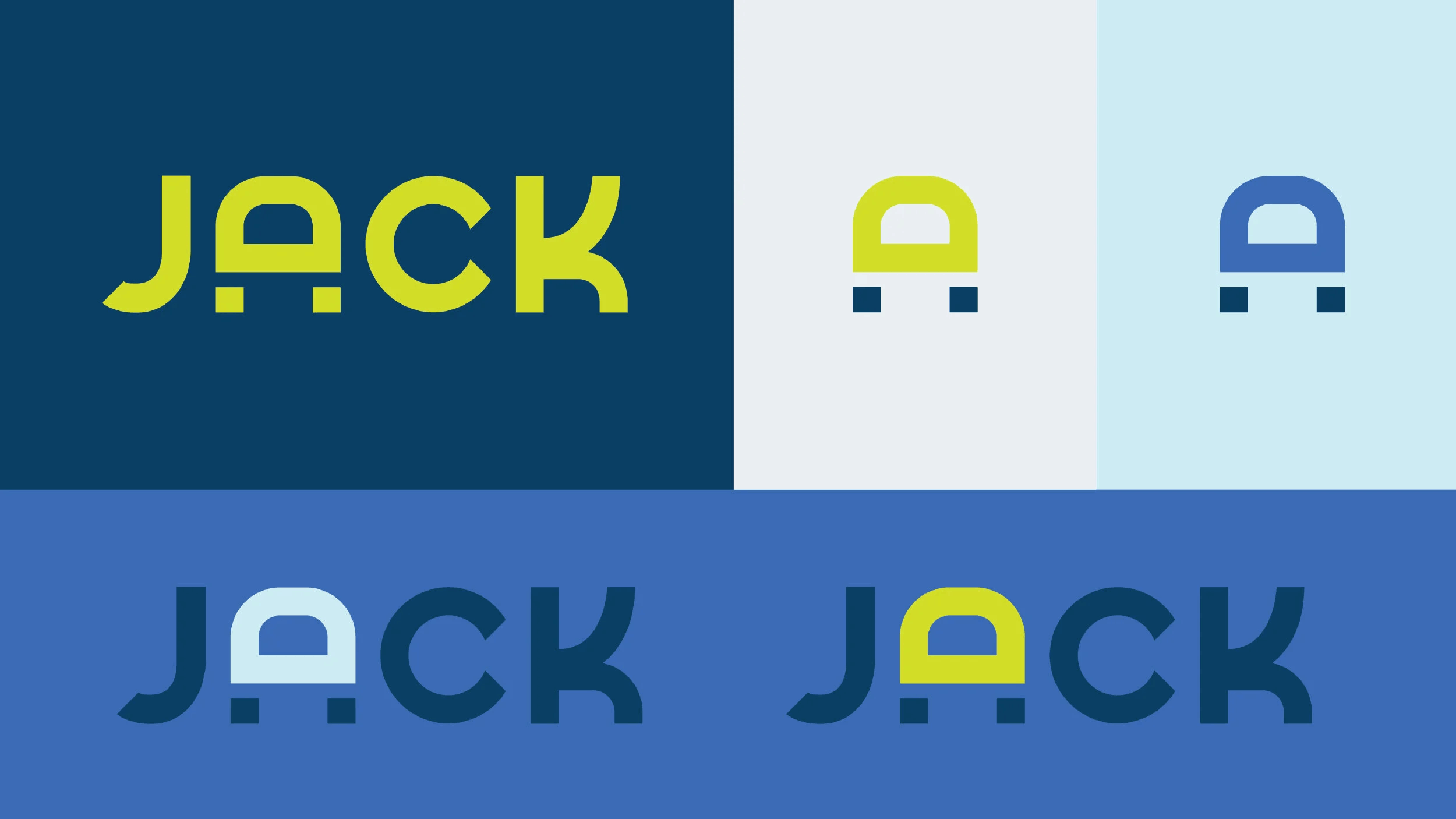 Jack mockup logo