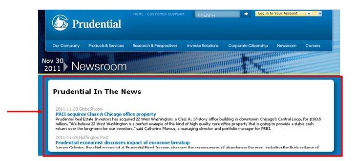 Newsroom Content Advisory