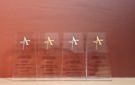 Bringing home the ADDYs gold