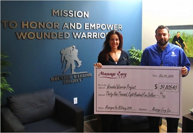 LevLane’s media relations and social media efforts helps Massage Envy Spas support veterans and current service members