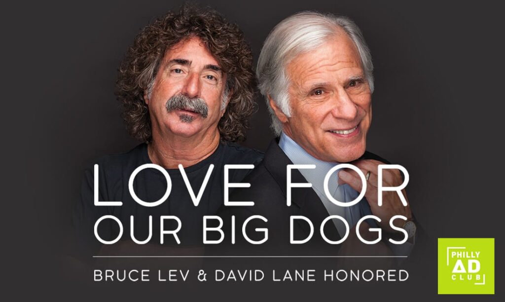 Bruce Lev and David Lane, named “Movers and Shakers by Philly AD Club